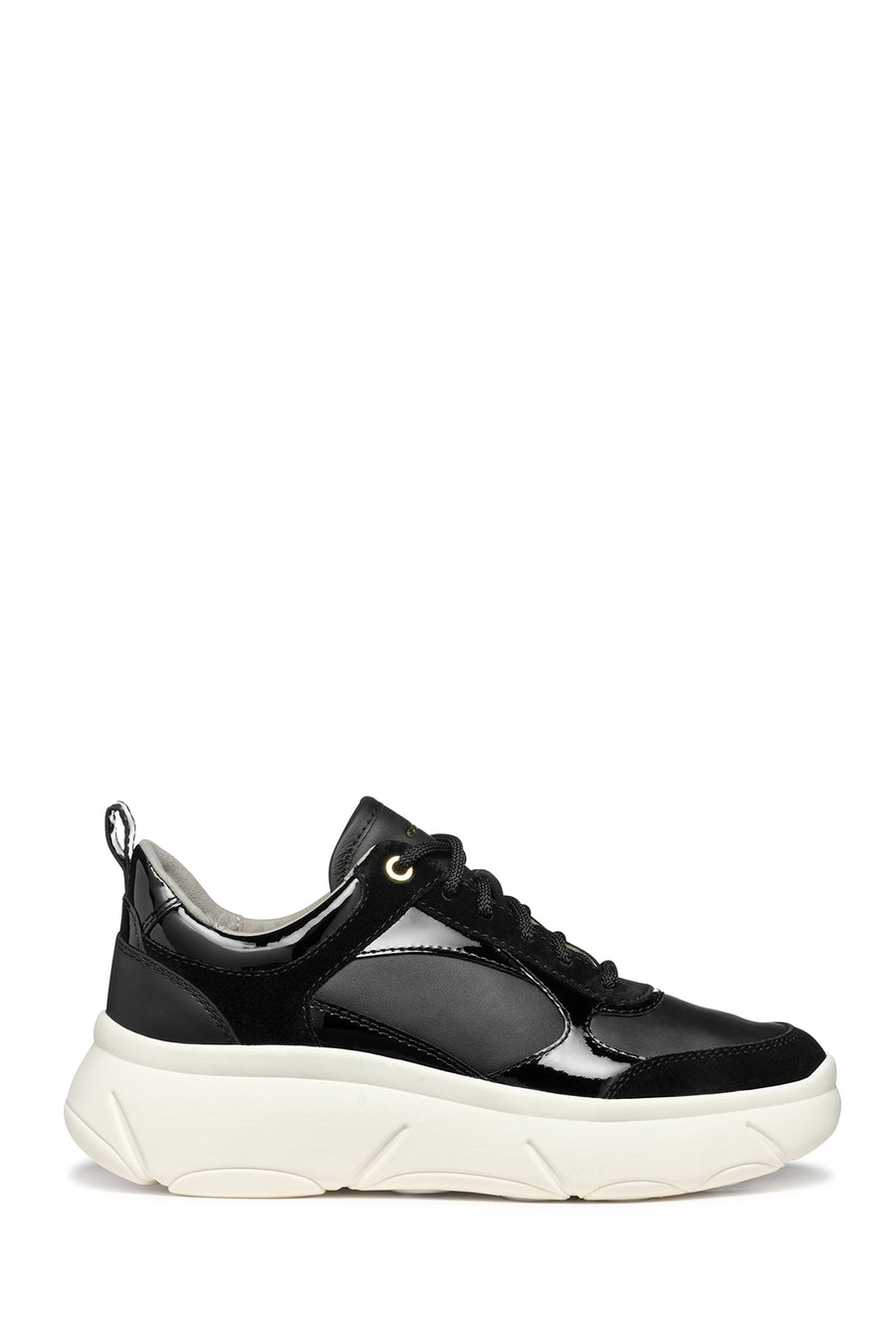 Geox Kadın Siyah Nebula 2.0 X Bağcıklı Sneaker D46NHD08566C9999 | Derimod