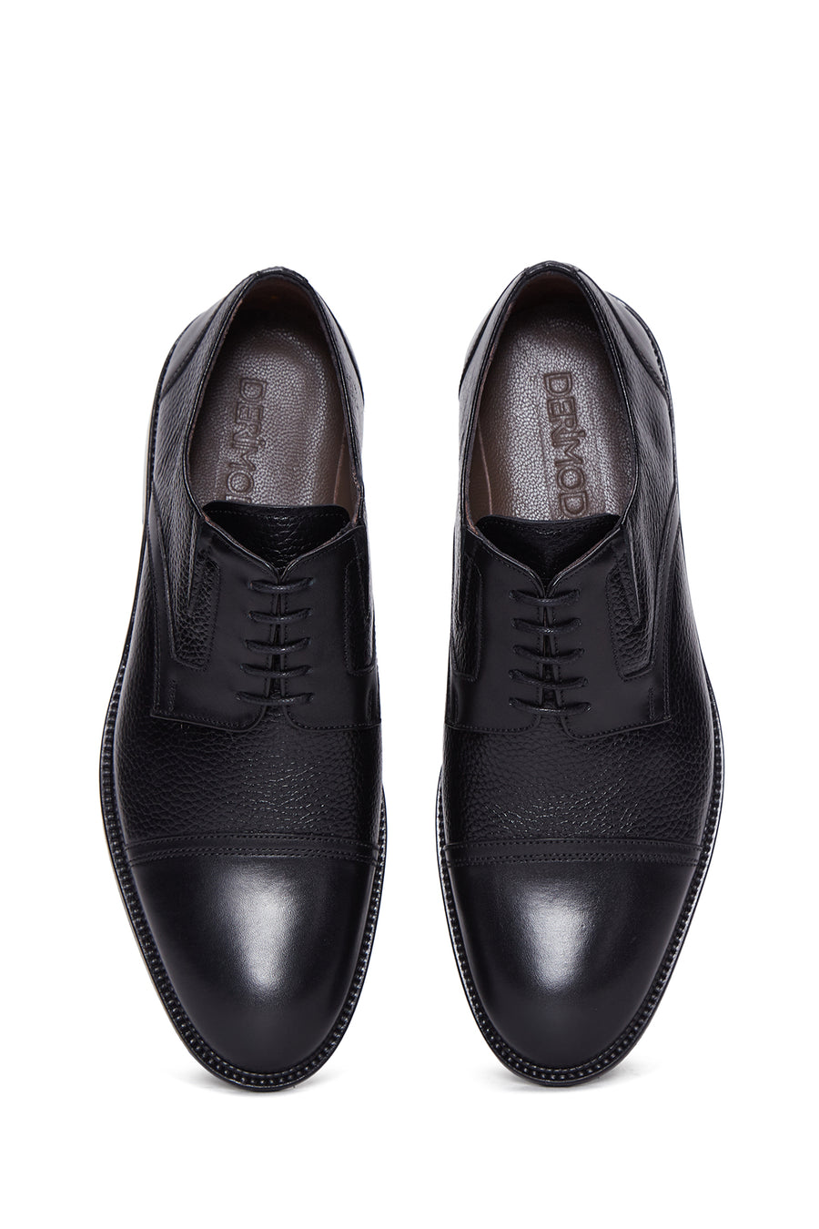 Men's Black Leather Classic Shoes