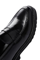 Men's Black Patent Leather Casual Loafer | Derimod