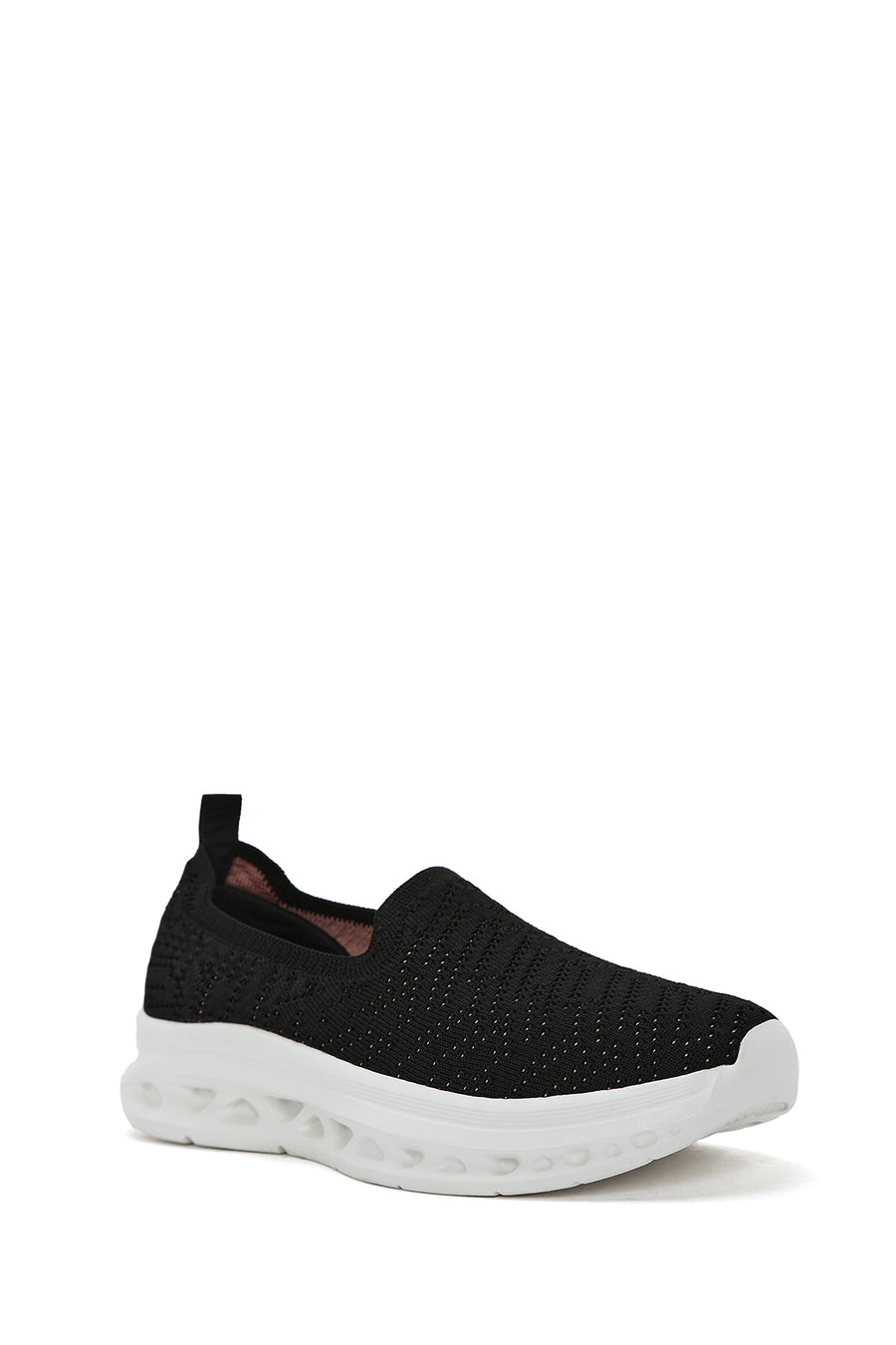 Derimod Zero Women's Black Thick Soled Sneaker