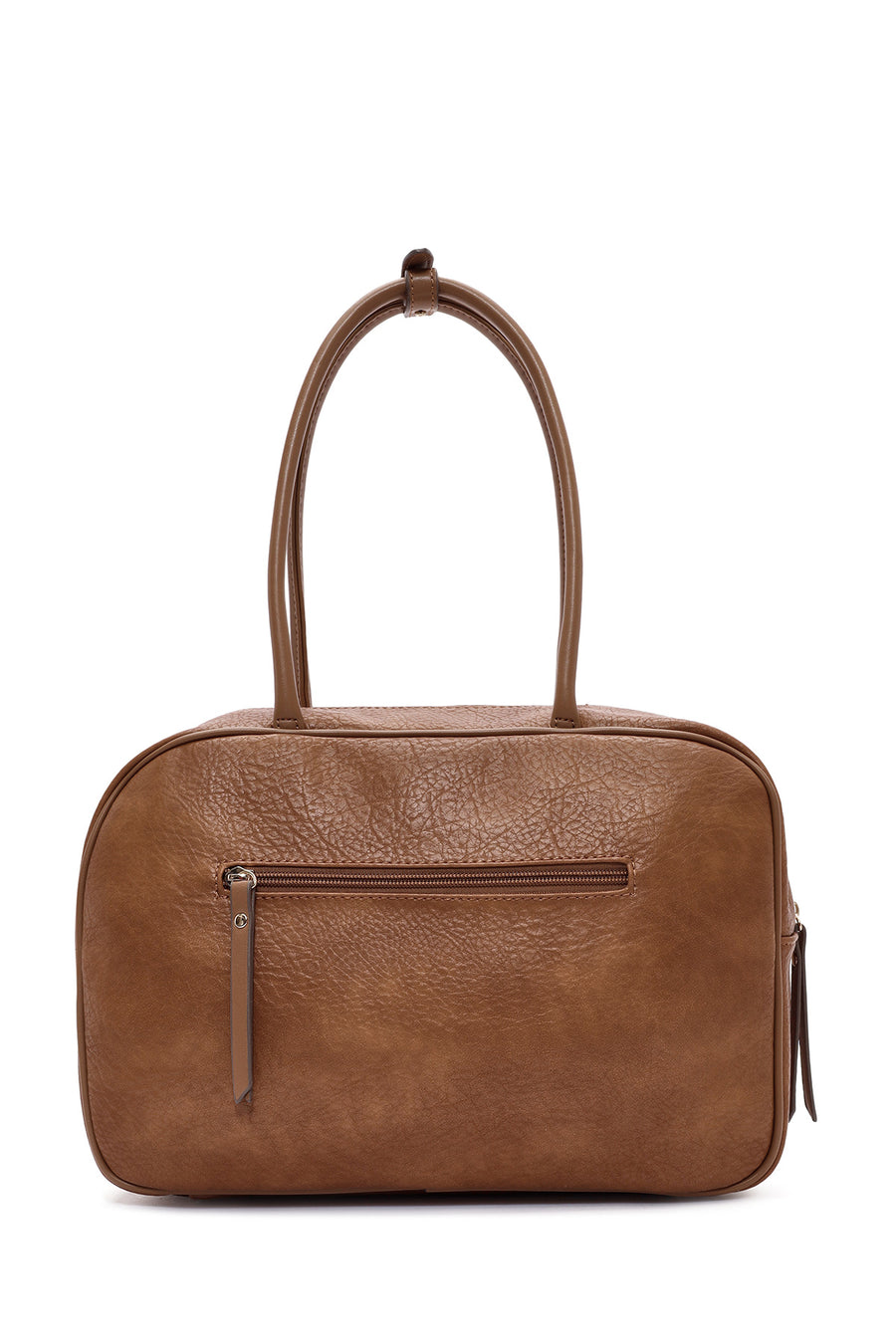 Women's Brown Long Strap Patterned Shoulder Bag