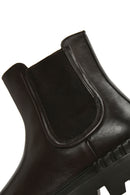 Men's Brown Thick Soled Leather Chelsea Boots | Derimod