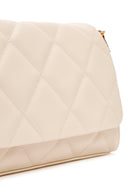 Women's Cream Quilted Shoulder Bag | Derimod