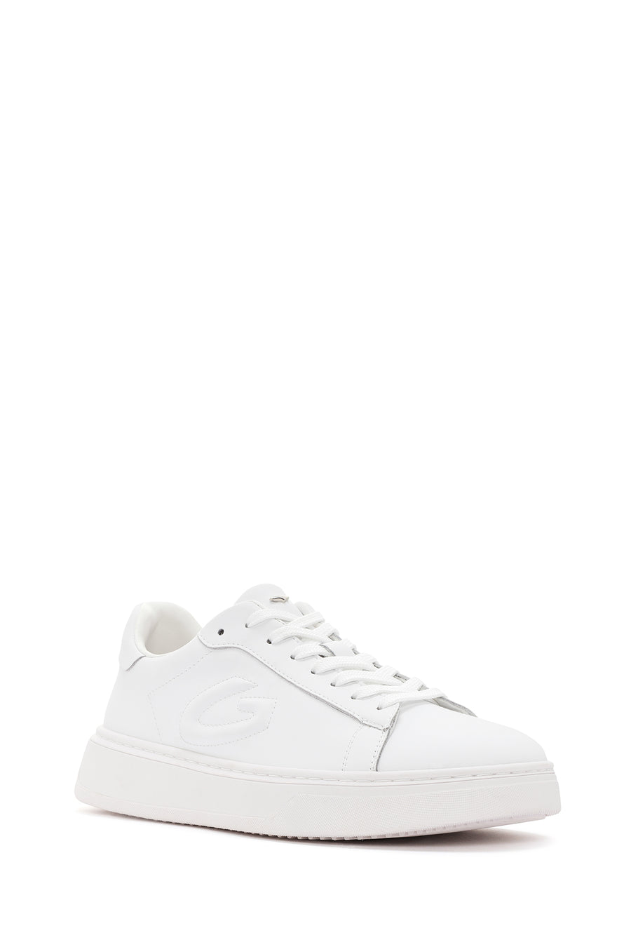 Alberto Guardiani Erkek Beyaz Winner Deri Sneaker