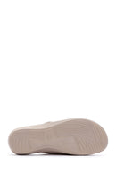 Women's Beige Comfort Slippers | Derimod