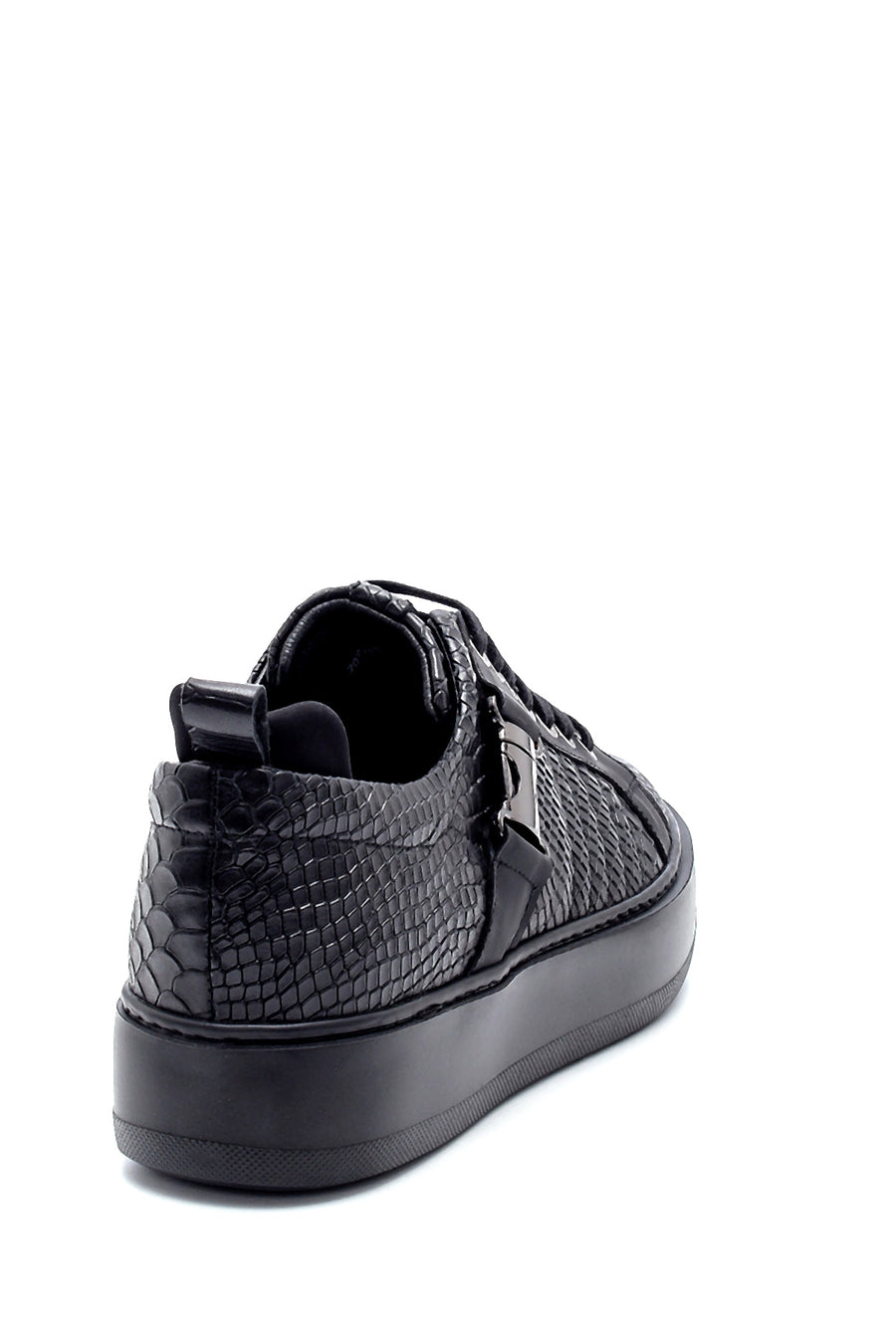 Men's Leather Crocodile Patterned Sneaker
