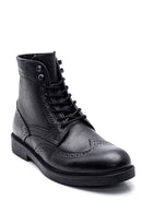 Erkek Deri Fermuarlı Casual Bot | Derimod