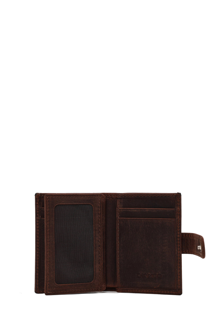 Male Brown Leather Card Holder