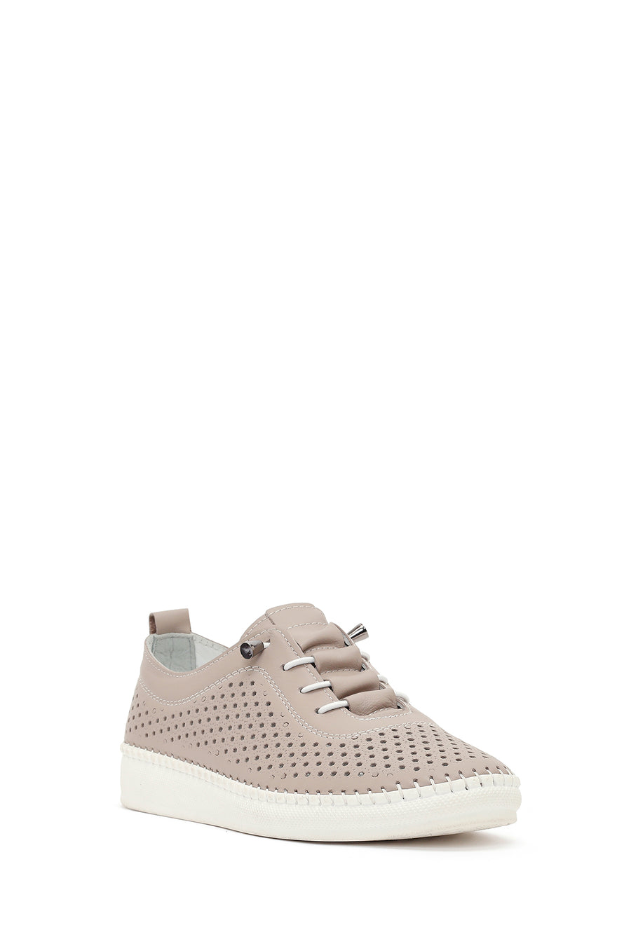 Woman Mink Leather Comfort Shoes