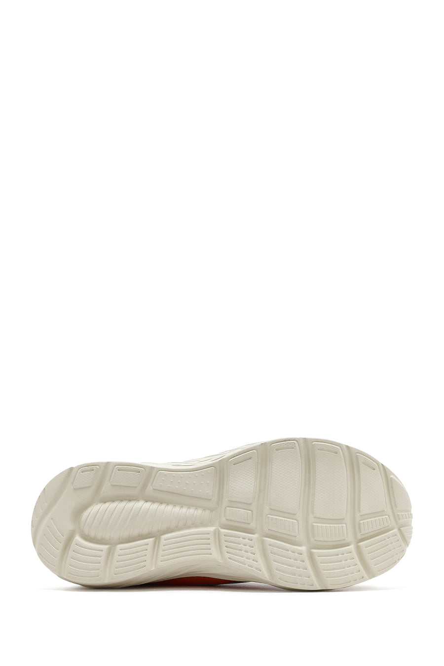 Women's Beige Lace-Up Chunky Sole Sneakers