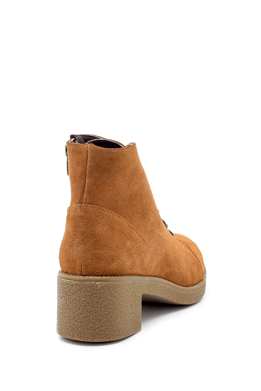 Women's Suede Heeled Boots