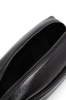 Men's Black Leather Handbag | Derimod