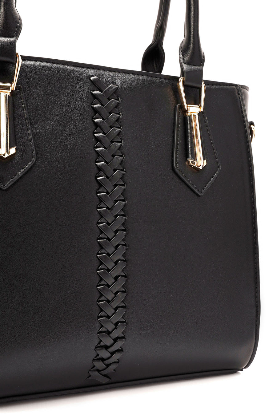 Women's Black Long Strap Shoulder Bag