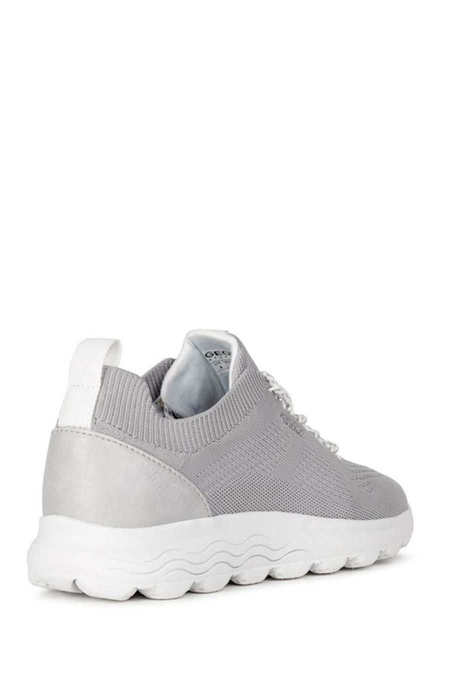 Geox Kadın Gri Spherica Bağcıklı Kumaş Sneaker