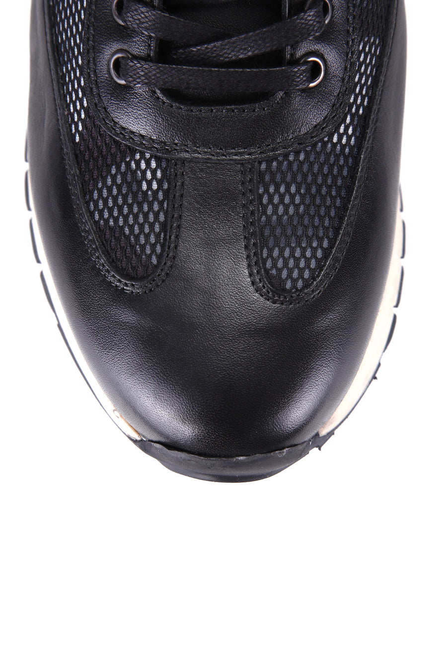 Camouflage Patterned Men's Leather Sneaker