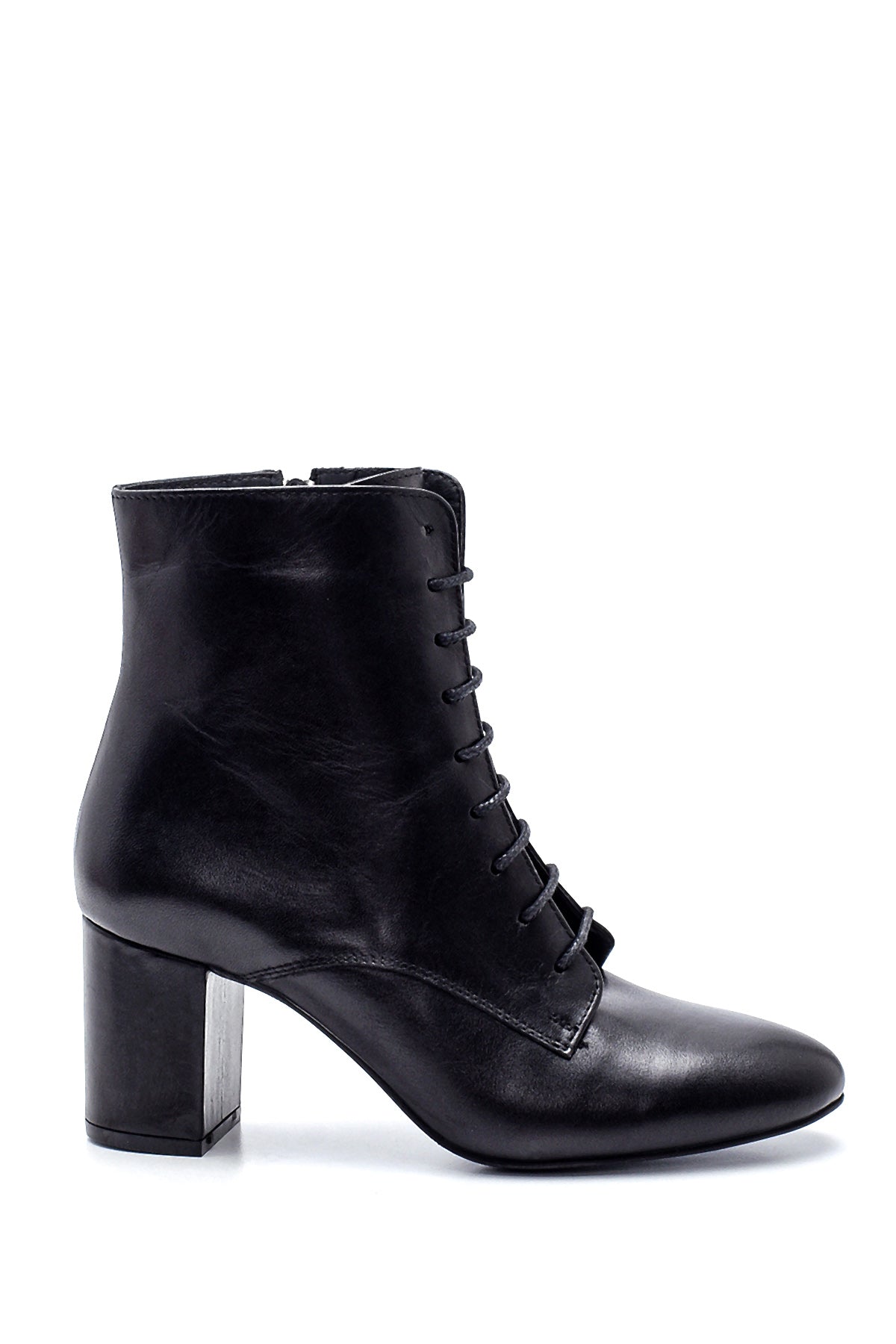 Women's Leather Heeled Boots 20WFD142018 | Derimod