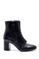 Women's Leather Heeled Boots | Derimod