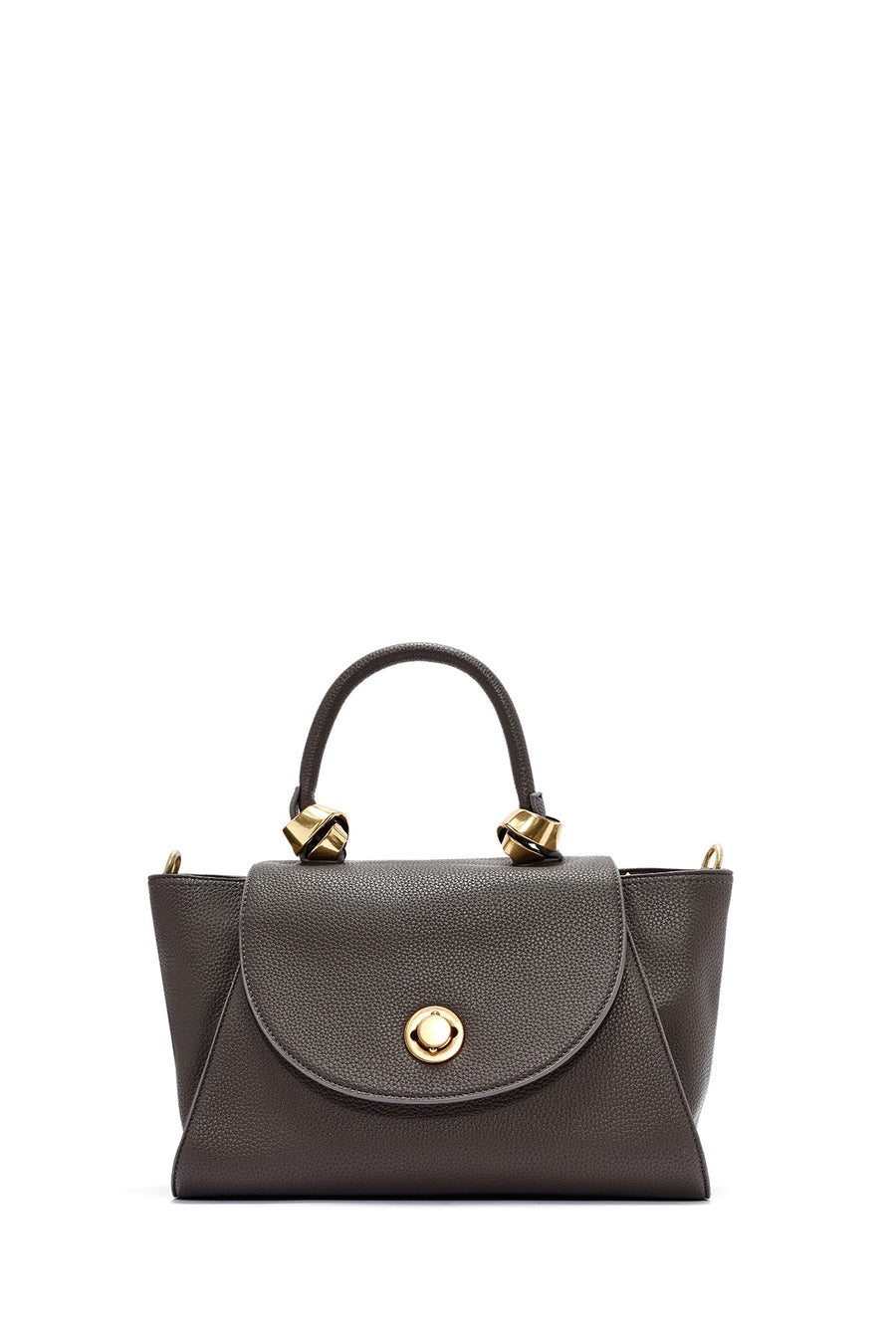 Women's Gray Long Strap Mini Handbag
