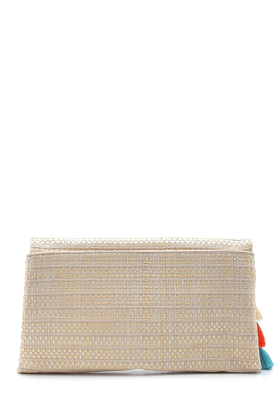 Women's Straw Portfolio Bag