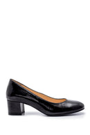 Women's Leather Thick Heeled Shoes | Derimod