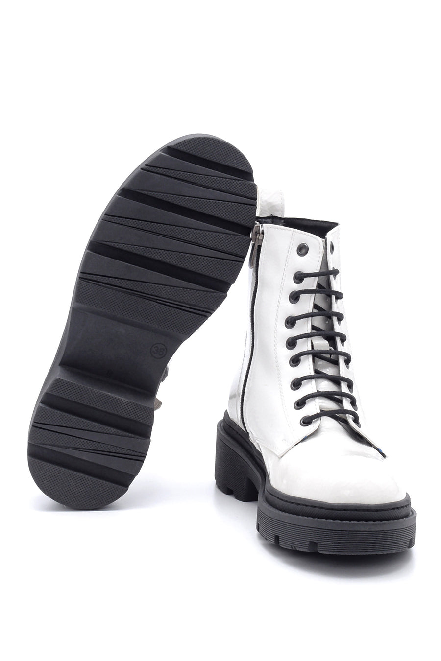 Women's Patent Leather Boots