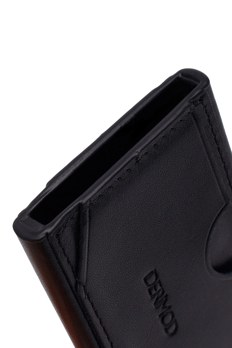 Male Black Leather Cardholder