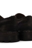 Male Anthracite Lace-up Suede Casual Shoes | Derimod