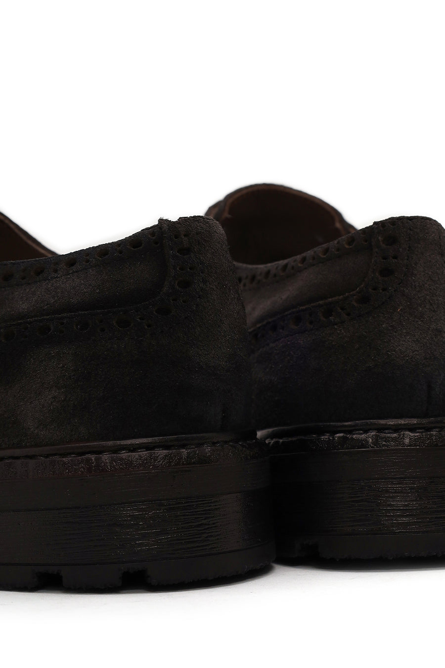 Male Anthracite Lace-up Suede Casual Shoes