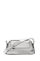 Women's Silver Metallic Shoulder Bag | Derimod