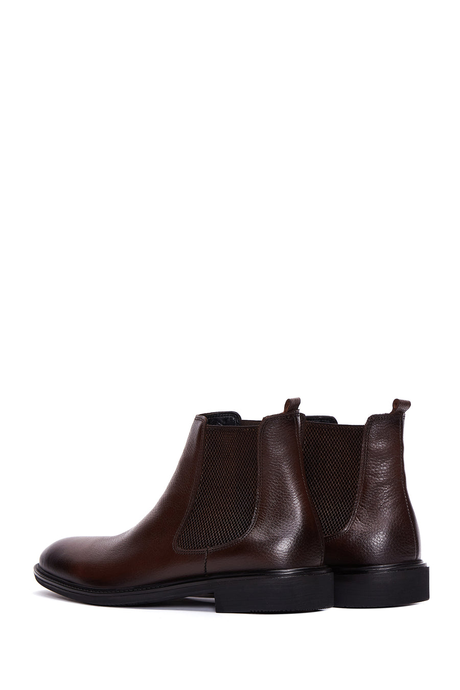 Men's Brown Leather Chelsea Boots