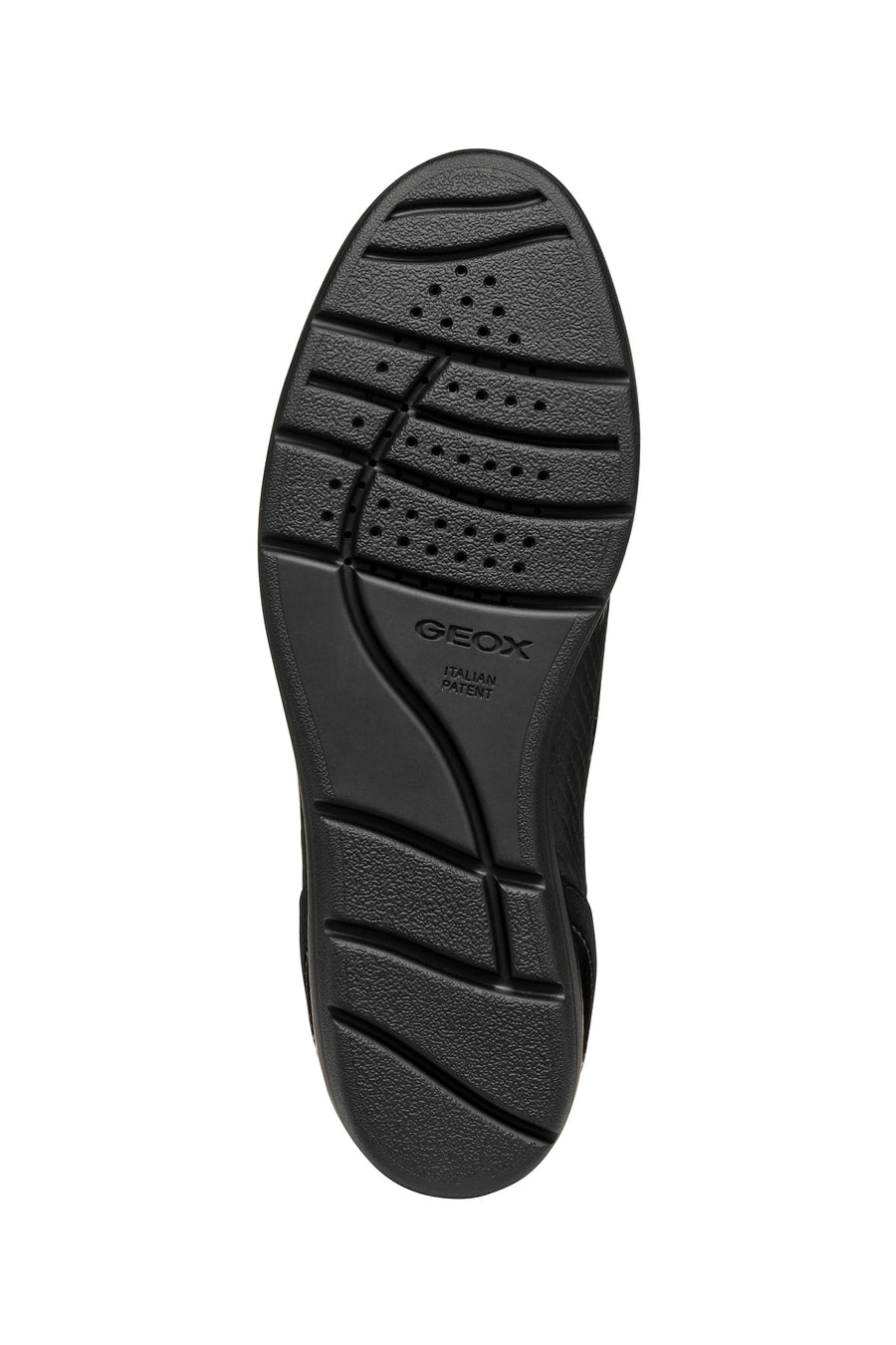 Geox Kadın Siyah D Ilde Bağcıklı Dolgu Topuklu Sneaker