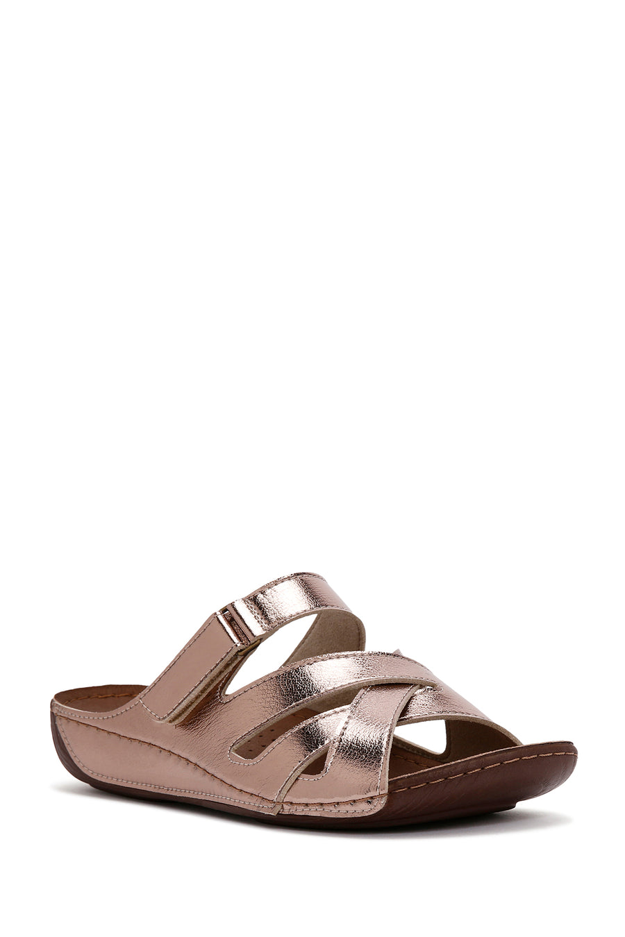 Women's Bronze Comfort Slippers