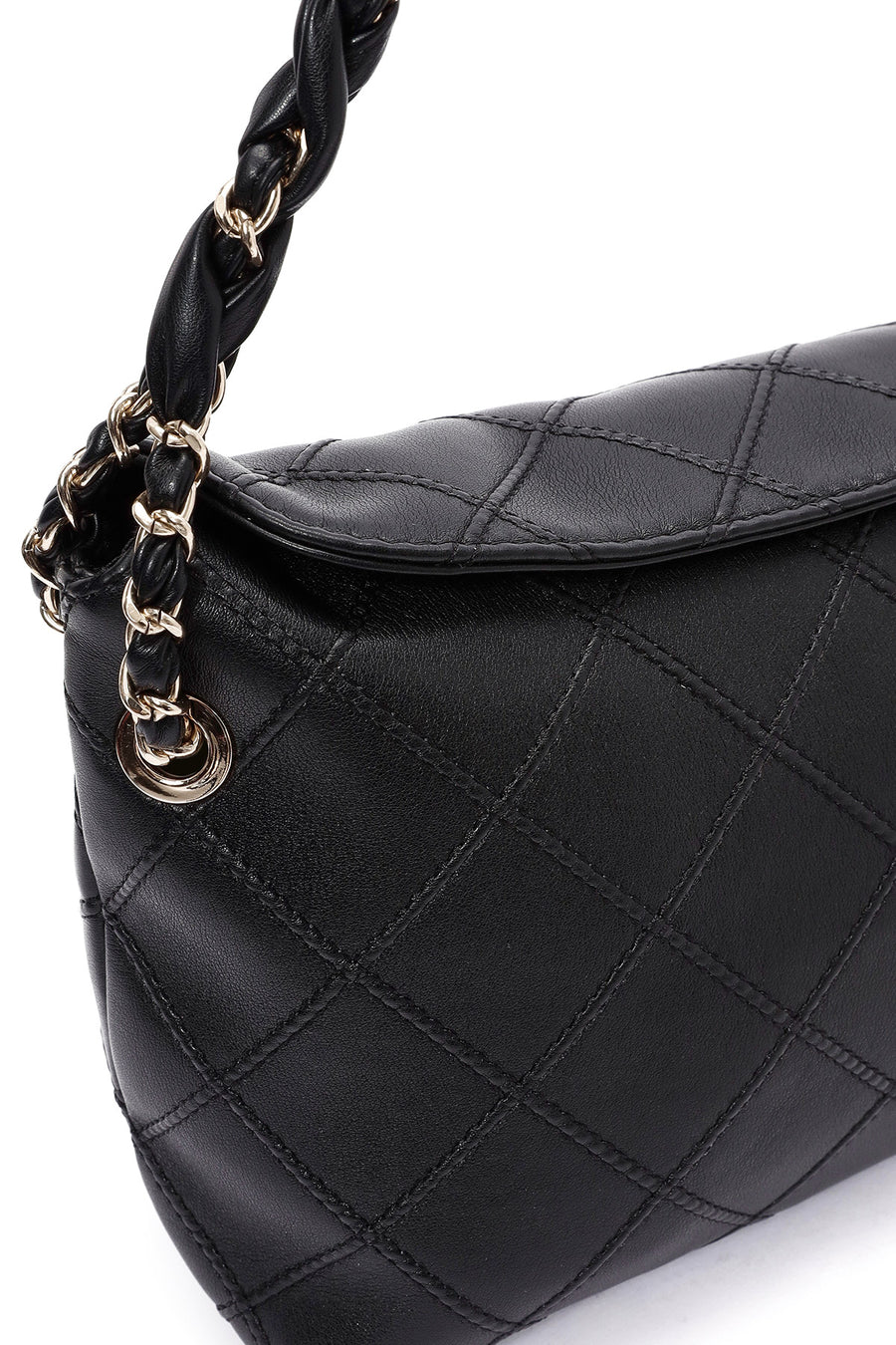 Women's Black Printed Shoulder Bag
