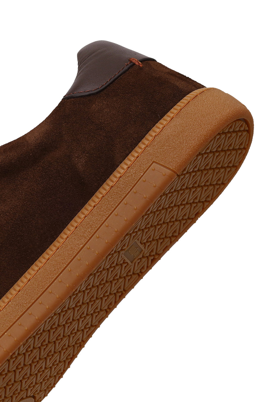 Erkek Kahverengi Bağcıklı Süet Deri Sneaker