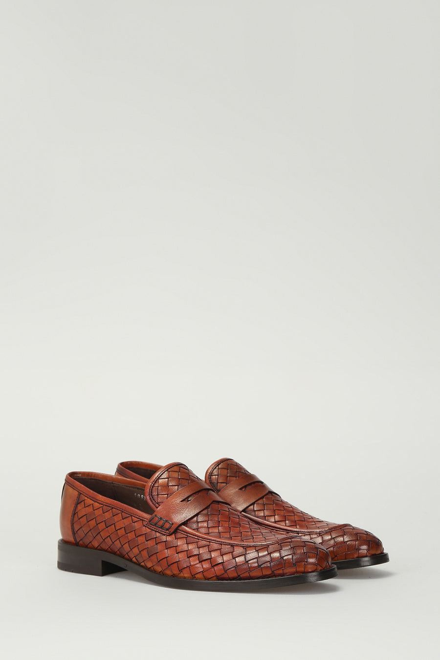 Braided Men's Leather Loafer
