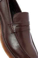Men's Brown Leather Casual Loafer | Derimod