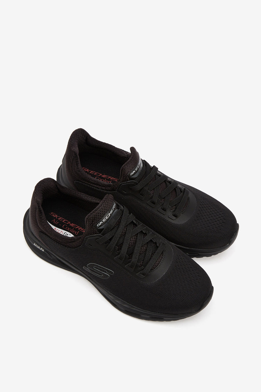 Skechers Erkek Siyah Arch Fıt Orvan Sneaker