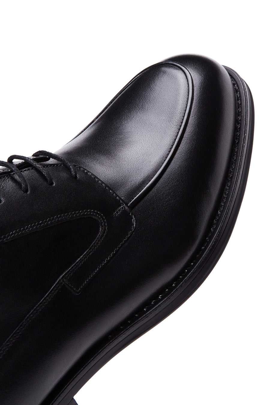 Men's Black Leather Classic Shoes