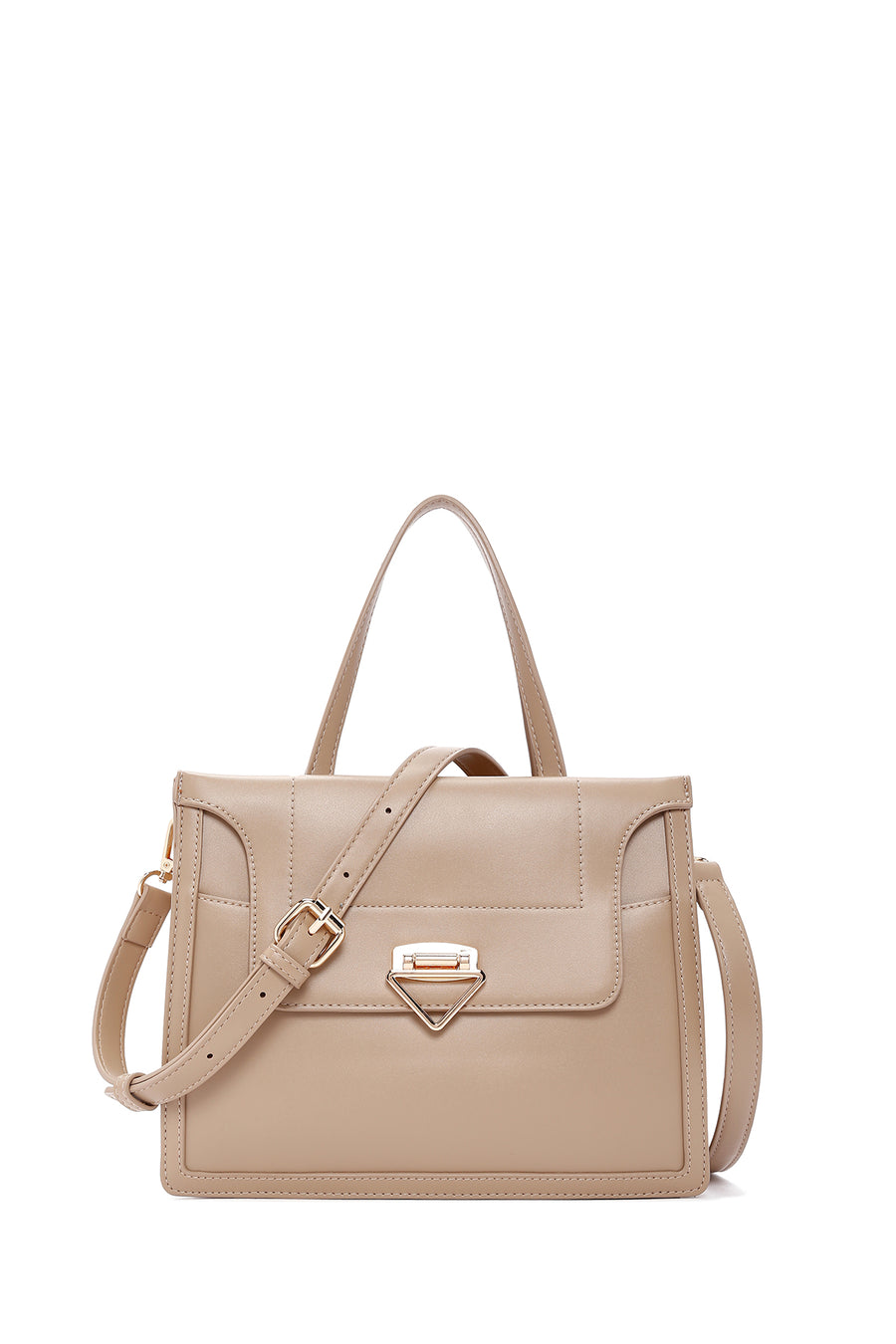 Women's Beige Long Strap Shoulder Bag 23WBD283318 | Derimod