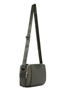 Women's Khaki Long Strap Crossbody Bag | Derimod