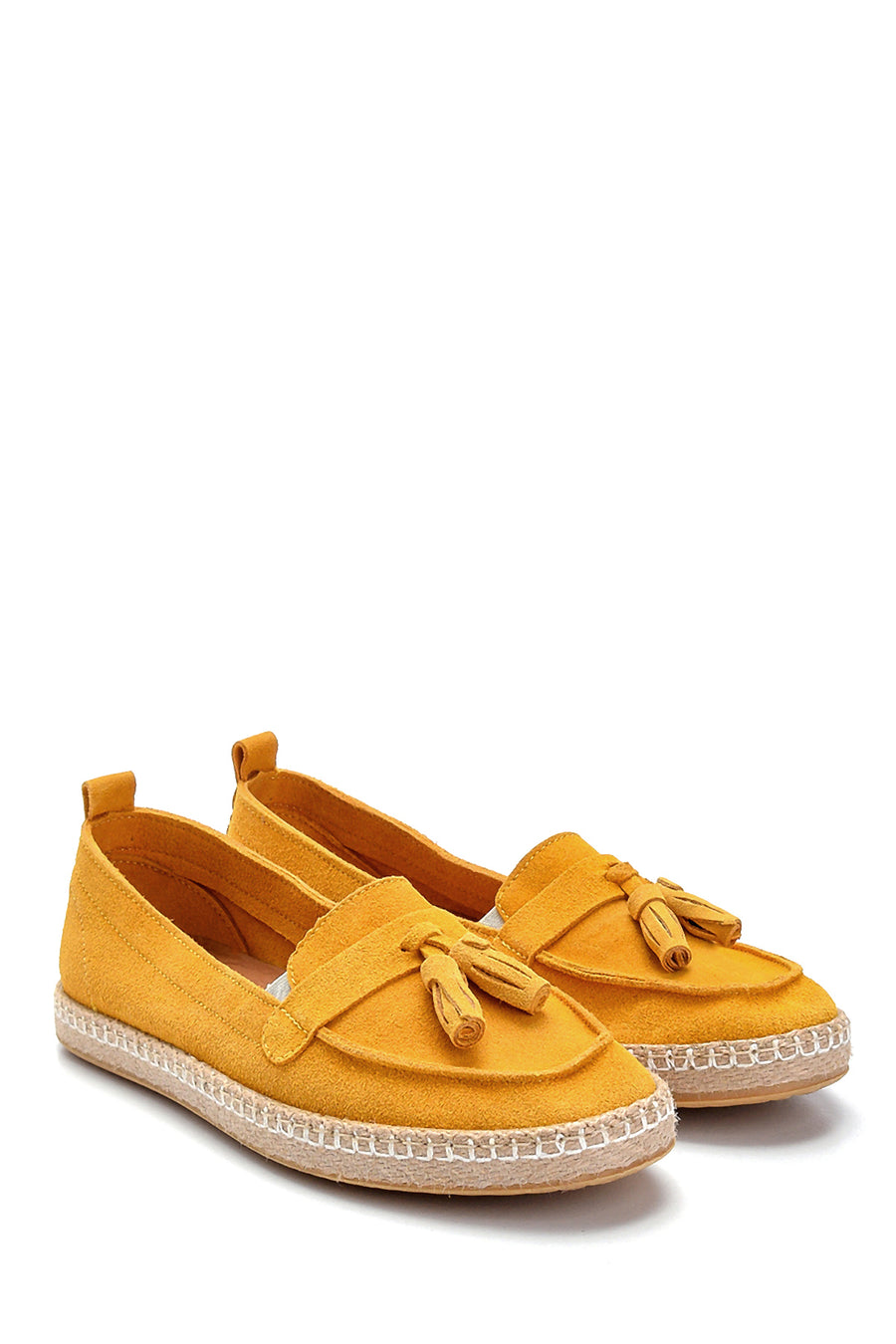 Women's Suede Tassel Detailed Espadrille
