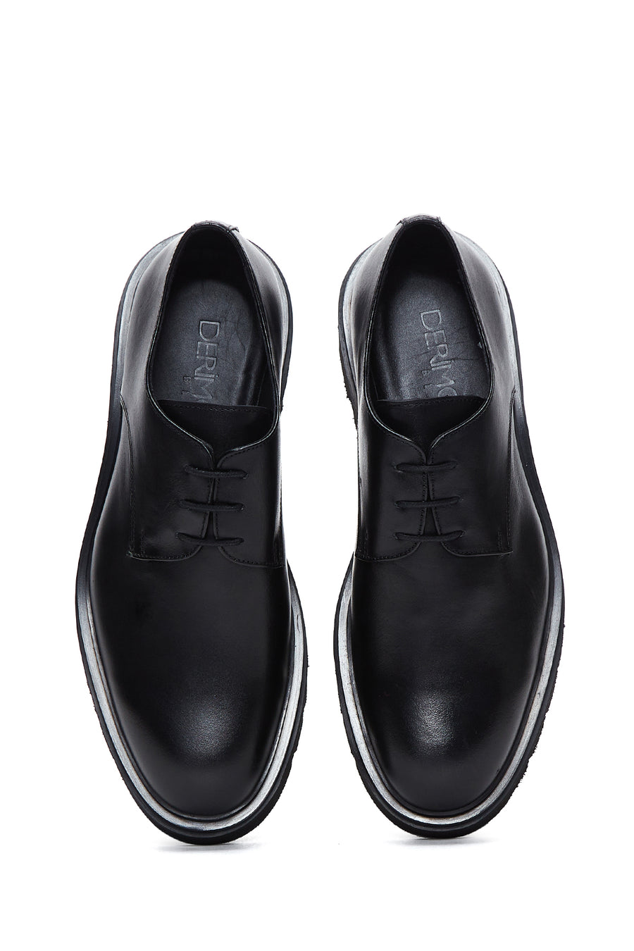 Men's Black Leather Casual Shoes