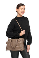 Geox Kadın Vizon D Marsila Uzun Asklı Deri Kol Çantası | Derimod