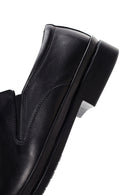 Men's Black Leather Classic Loafer | Derimod