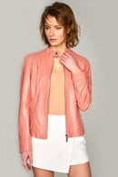 Janet Women's Leather Jacket | Derimod