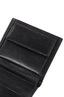 Men's Black Leather Wallet | Derimod