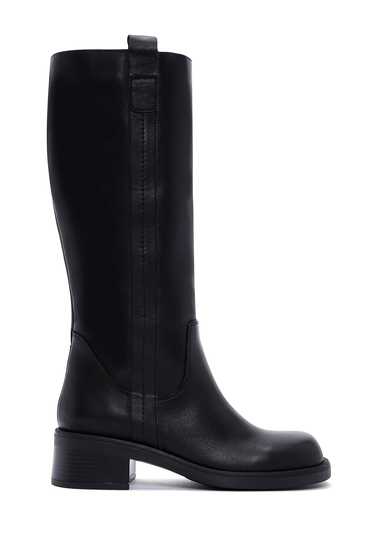 Women's Black Leather Boots 23WFD550418 | Derimod