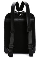 Men's Black Leather Backpack | Derimod