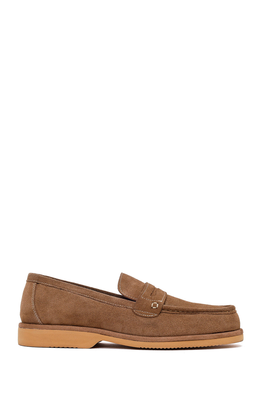 Male Mink Suede Casual Loafer 26SFD704610 | Derimod