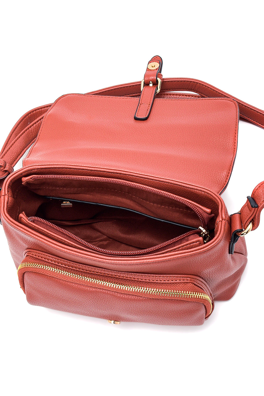 Women's Buckle Crossbody Bag